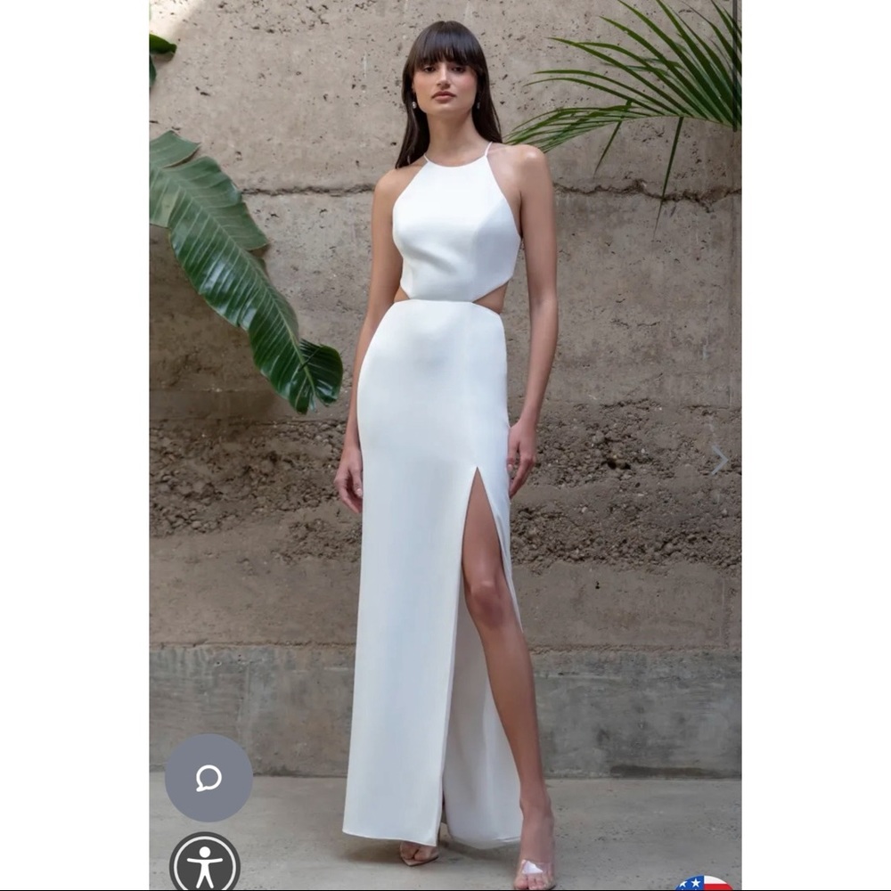 Kendra Ivory Jenny Yoo dress